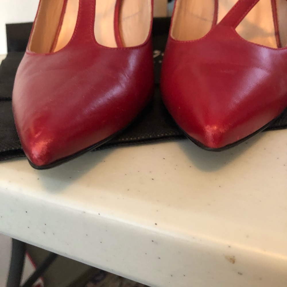 Red shoes